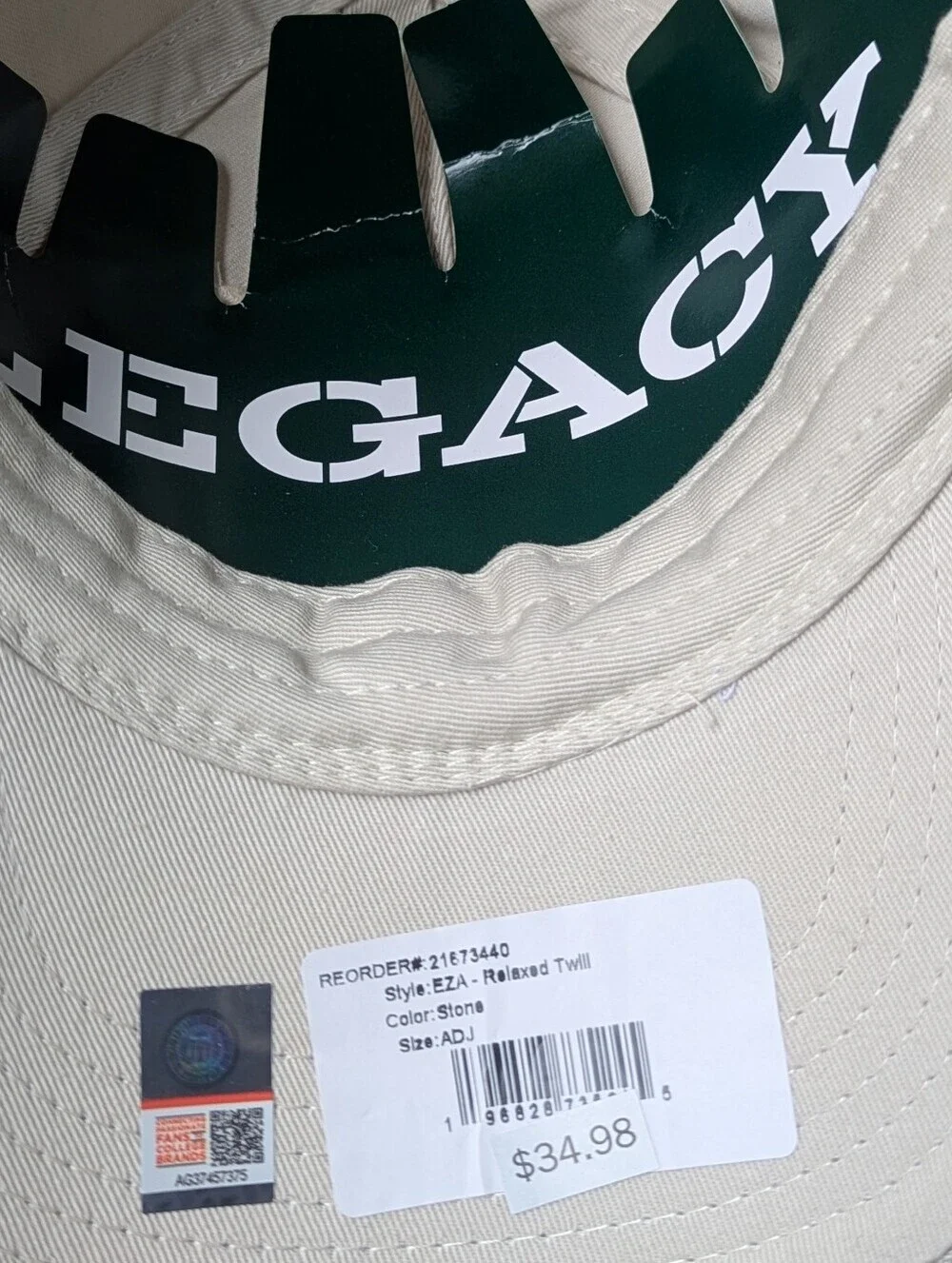 NWT Legacy Texas A&M Relaxed Twill Embroidered Hat Cotton One Size